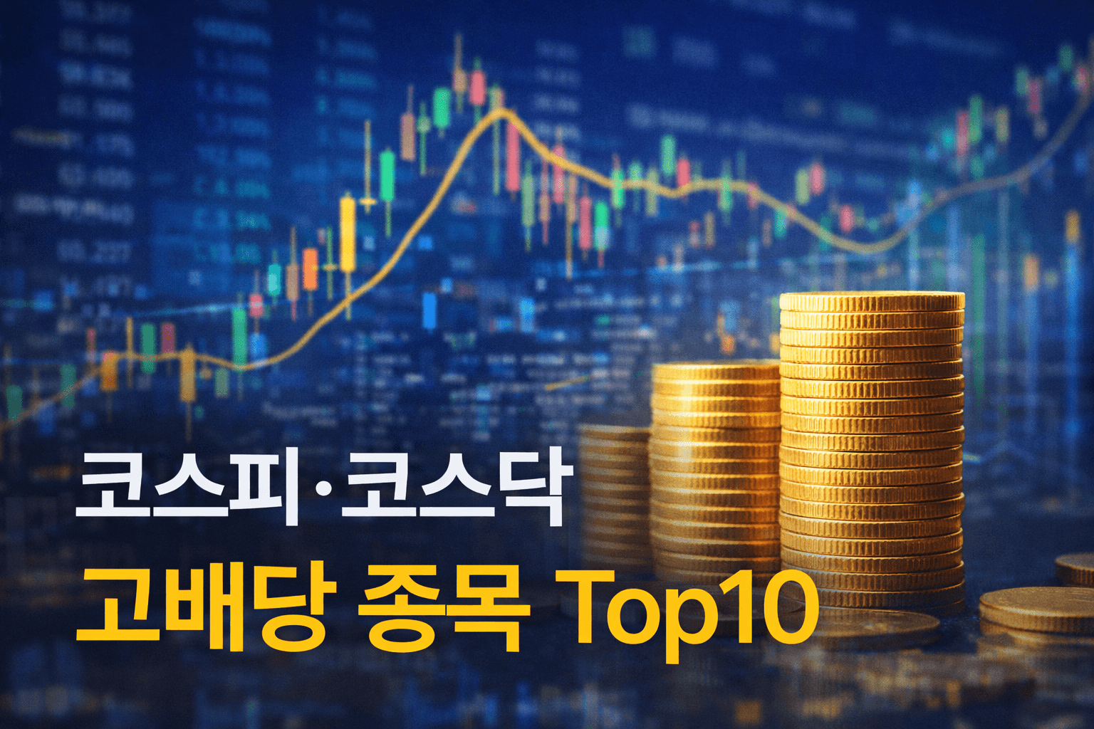 코스피·코스닥 고배당 종목 Top10