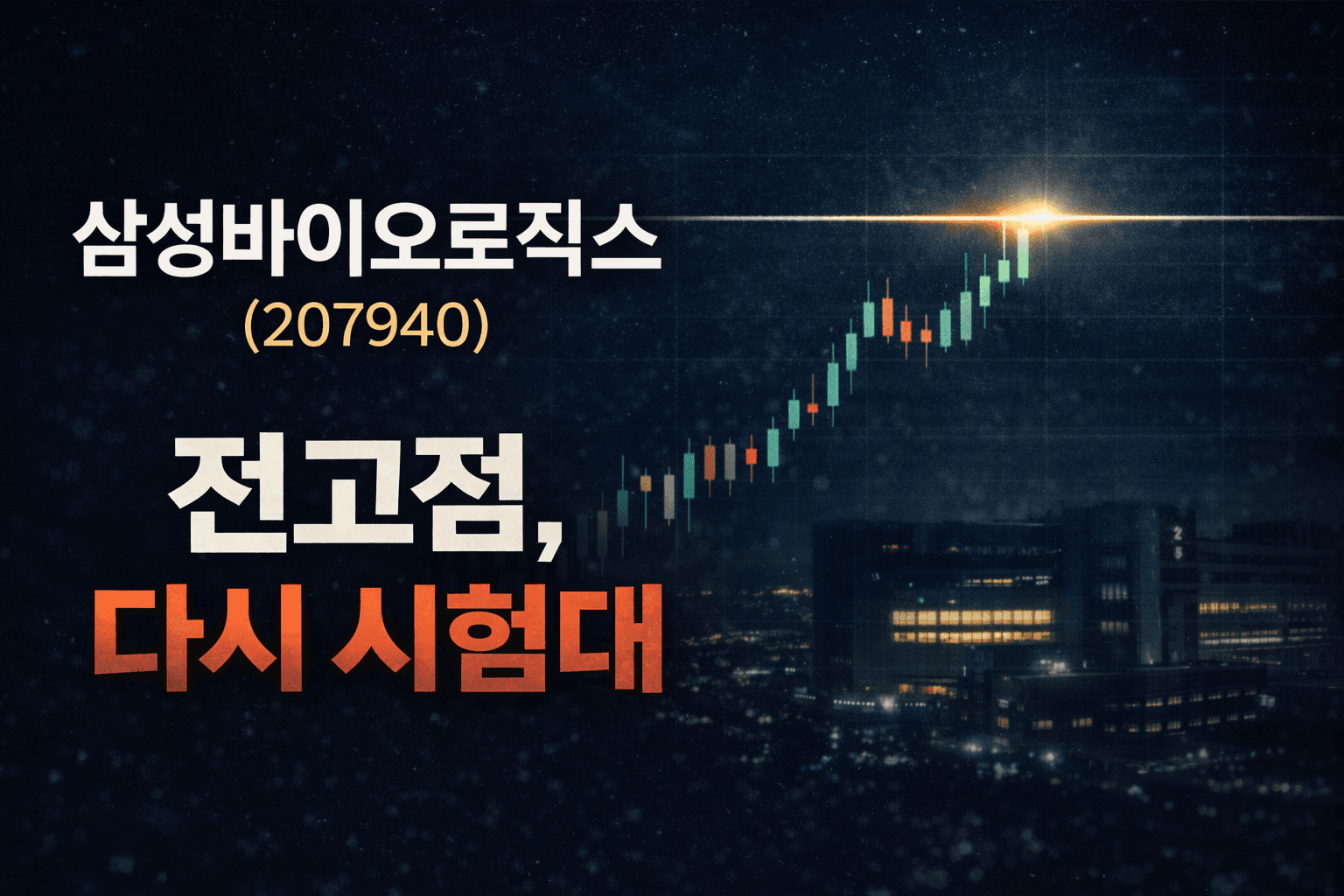 삼성바이오로직스 (207940) 지붕을 다시 두드리는 이유