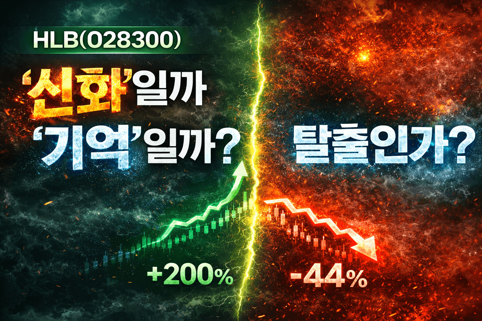 HLB(028300) 투자일까 도박일까